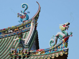 Chinese Dragon Roof