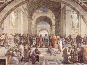 Raphael - School of Athens Painting in the Vatican