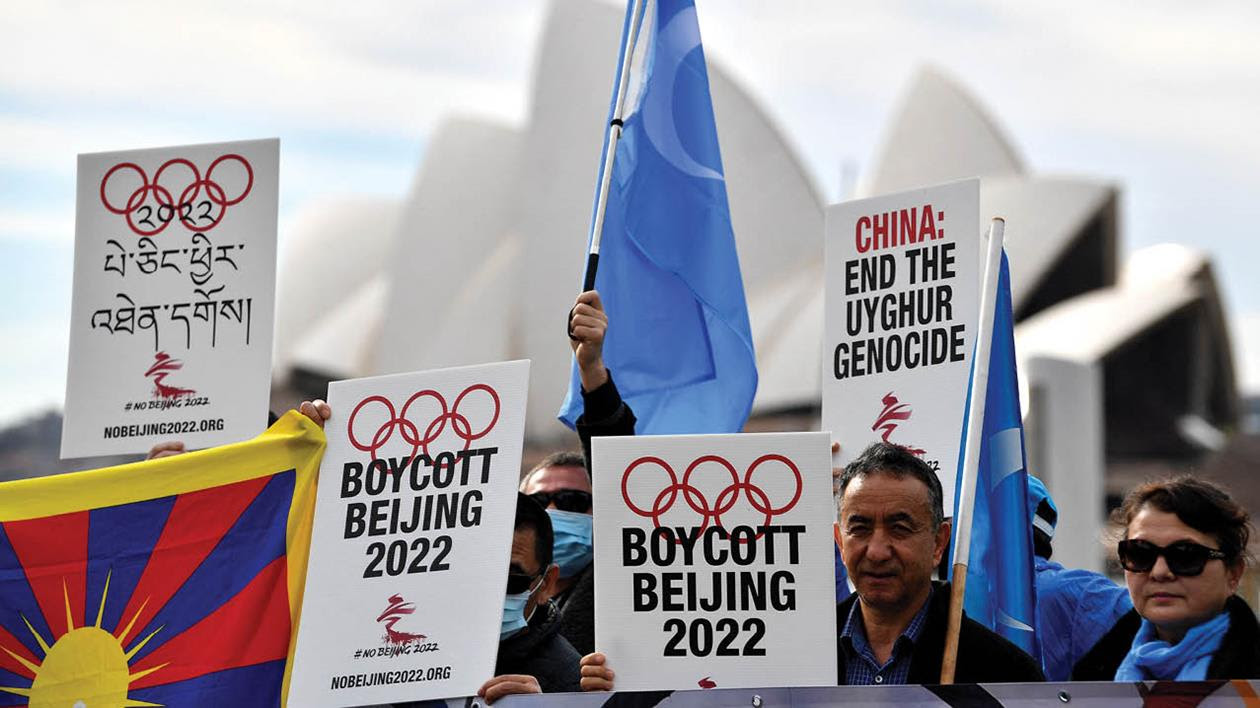 people boycotting Beijing Olympics