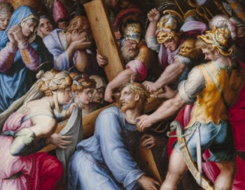 Vasari - Christ Carrying the Cross painting